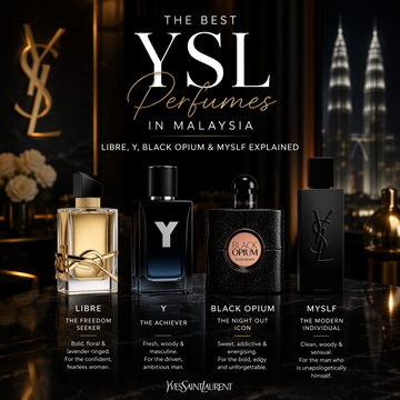 Best YSL Perfumes in Malaysia: Libre, Y, Black Opium and MYSLF Explained