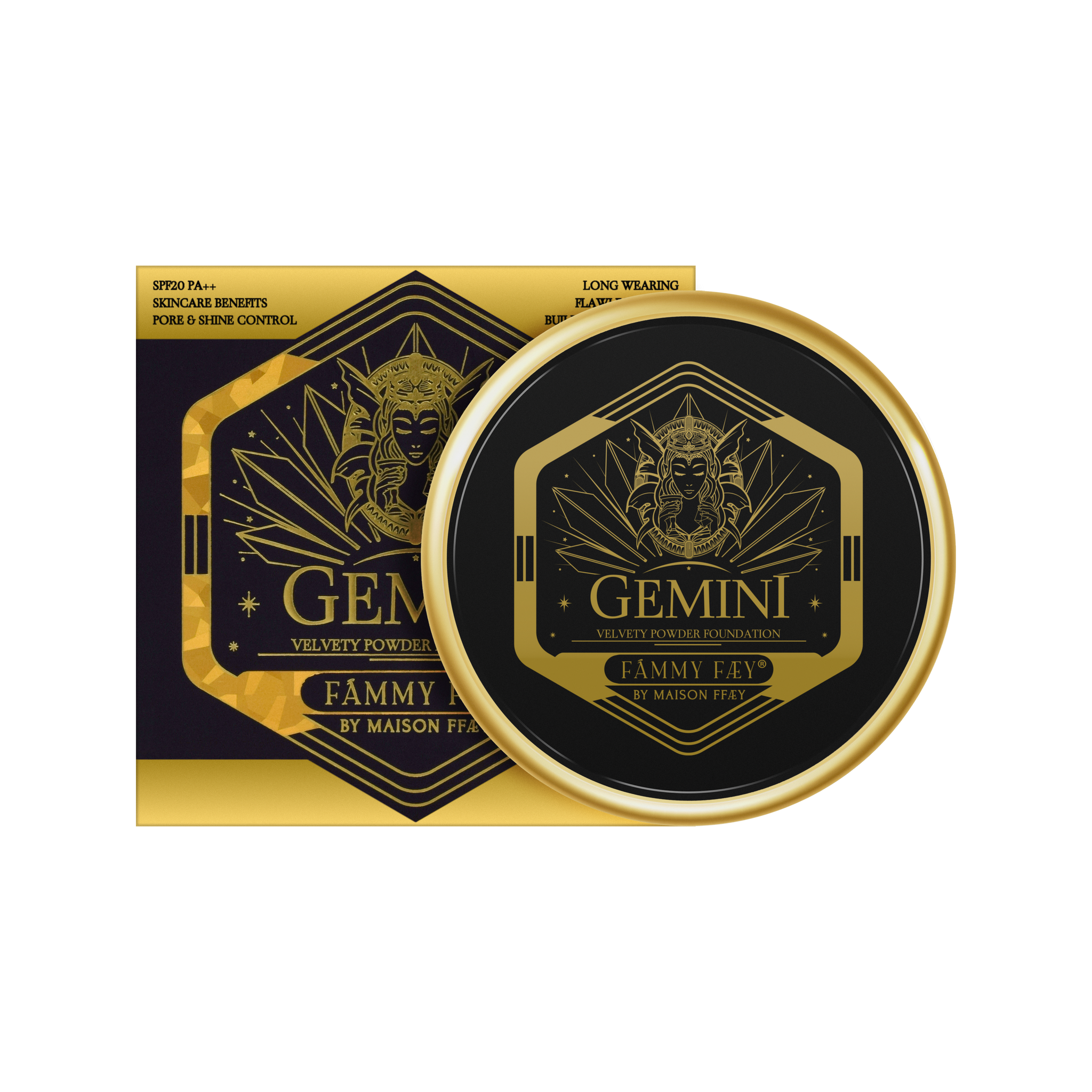 GEMINI Velvety Powder Foundation